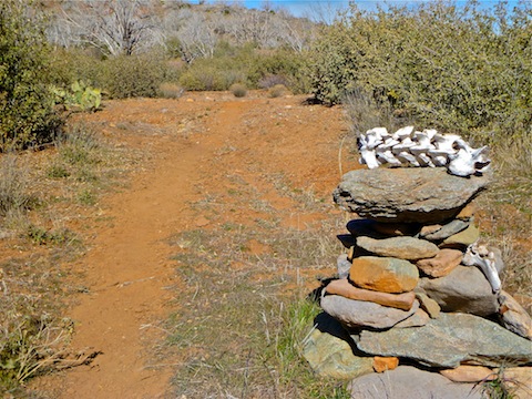 Cairn 7 of 33, in less than three miles.