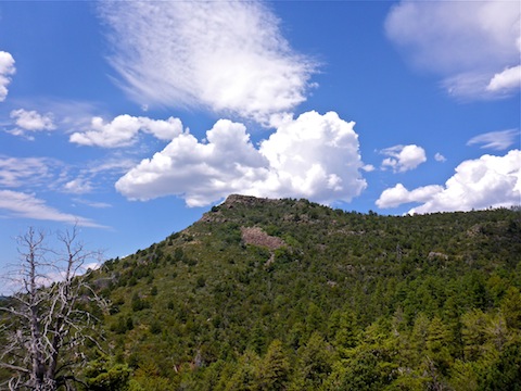 Milk Ranch Point, above Pine.