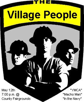 Columbus Crew meet the Village People