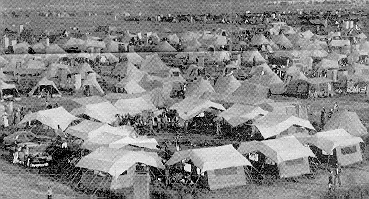 Zozan in a Kurdish refugee camp. Tents provided by the Dutch, Italians or Spanish; we gave them GP Smalls.