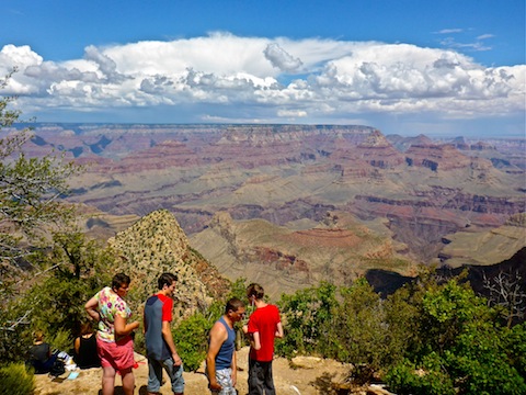 Grand Canyon, looking north from Grandview Point.