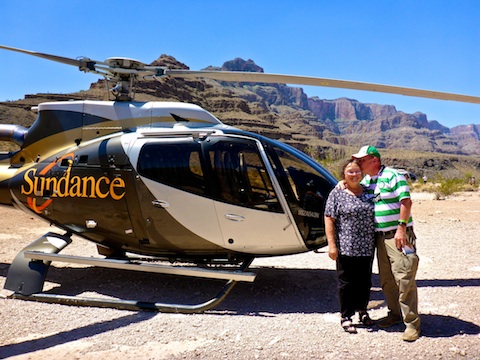 Me, Bernie and the Hoops in the Grand Canyon.