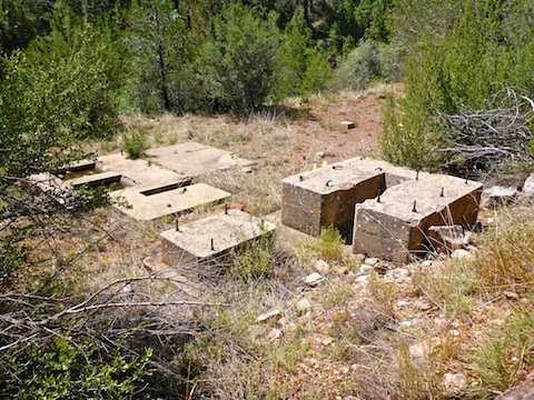 Unnamed mine just south of the Jerome waterworks.