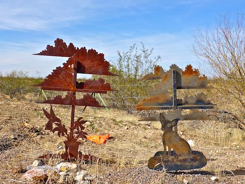 Not sure about the memorial on the left, but "Yoshi" was born Christmas Day, 1991, and lived to almost 14.