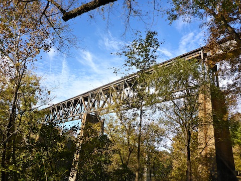 Norfolk Southern Railroad bridge across the Potomac River.