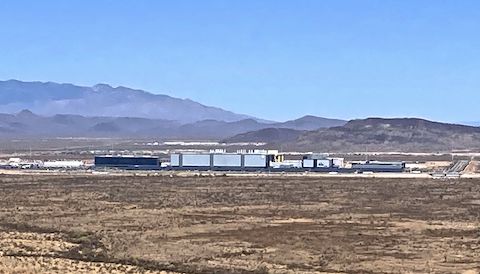 2½ miles north, TSMC's first Arizona chip fab is visible across Biscuit Flat from Hill 1893, and much of Circumference Trail. If you hear shooting, that is coming from the Ben Avery Range (the black hill behind the factory).