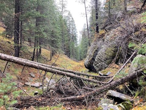 As "bad" as McClintock Draw gets.