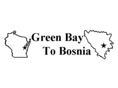 Green Bay to Bosnia Logo