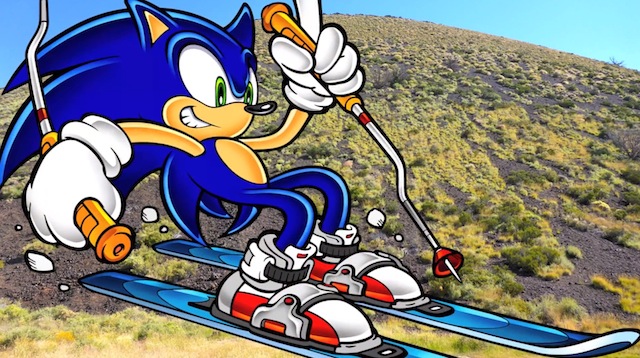 Sonic Skiing SP Crater