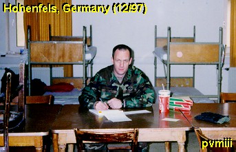 CPT McMurry in barracks