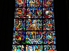Reims Cathedral stained glass.