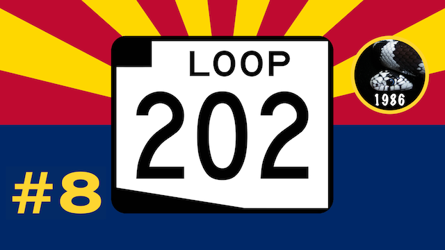 Loop 202 South Mountain Freeway Sign Arizona Flag #8