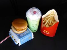 Hiking Food #2: McDonald's Filet-O-Fish, Shamrock Shake & Fries