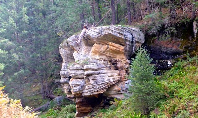 This West Leonard Canyon formation reminded me of the cover of Emerson, Lake & Palmer's "Trilogy".