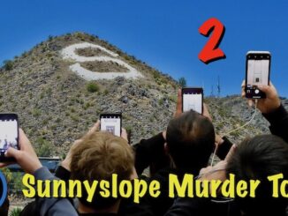 Sunnyslope Murder Tour #2: Palma Park, Kelly Ann Jaeger, Travis Ricci, Vinlander’s Social Club, Rosario Cortez, Kevin Ore, Michael Joe Jolls, Rum Runner’s Bar, Sunset Manor Apartments.