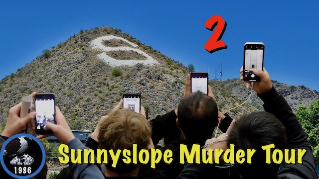 Sunnyslope Murder Tour #2: Palma Park, Kelly Ann Jaeger, Travis Ricci, Vinlander’s Social Club, Rosario Cortez, Kevin Ore, Michael Joe Jolls, Rum Runner’s Bar, Sunset Manor Apartments.